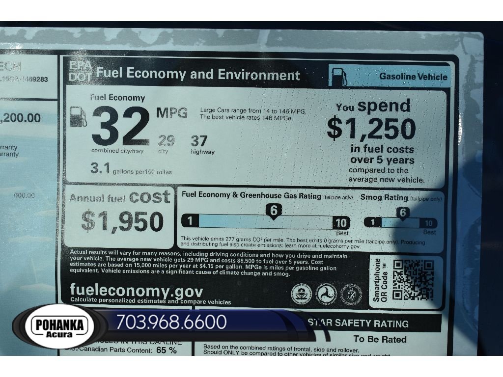 New 2026 Acura Integra A-Spec w/ Technology Package FWD image 38