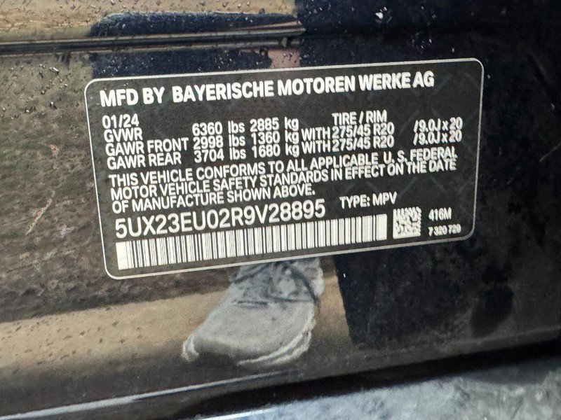 Used 2024 BMW X5 xDrive40i w/ M Sport Package image 25