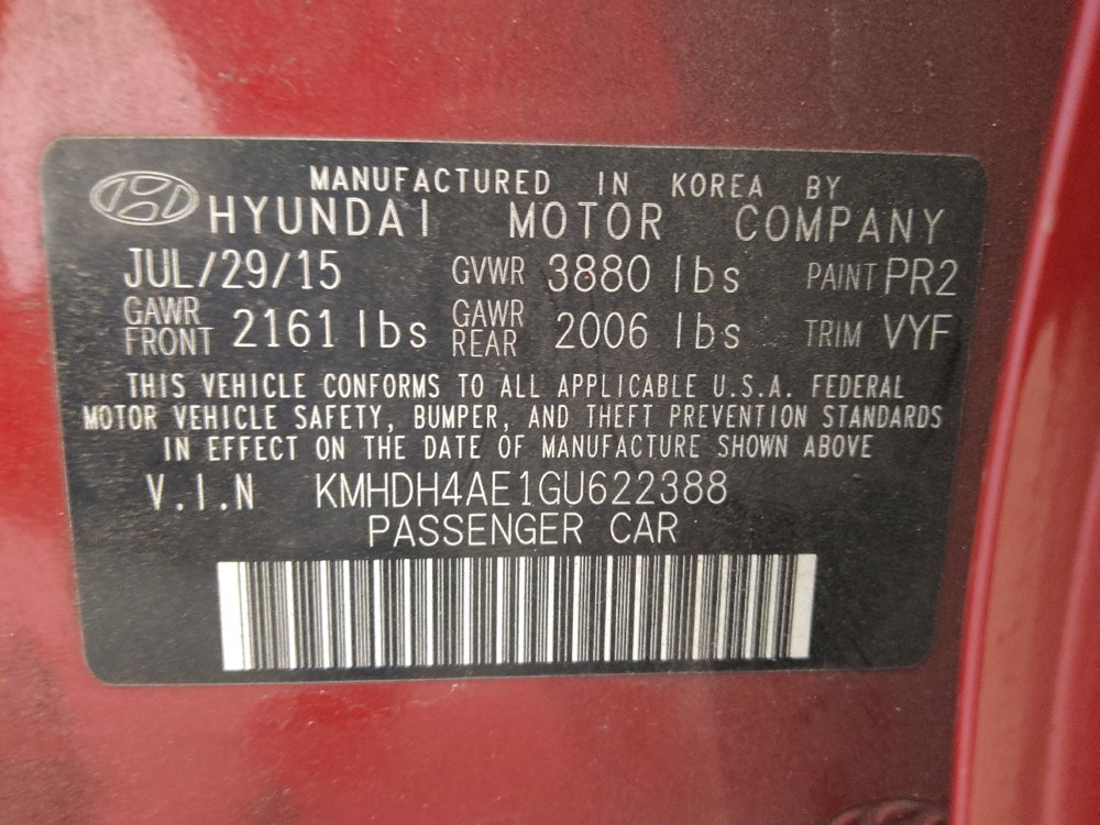 Used 2016 Hyundai Elantra SE FWD image 33