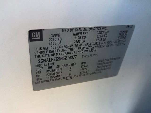 Used 2011 Chevrolet Equinox LTZ FWD image 6
