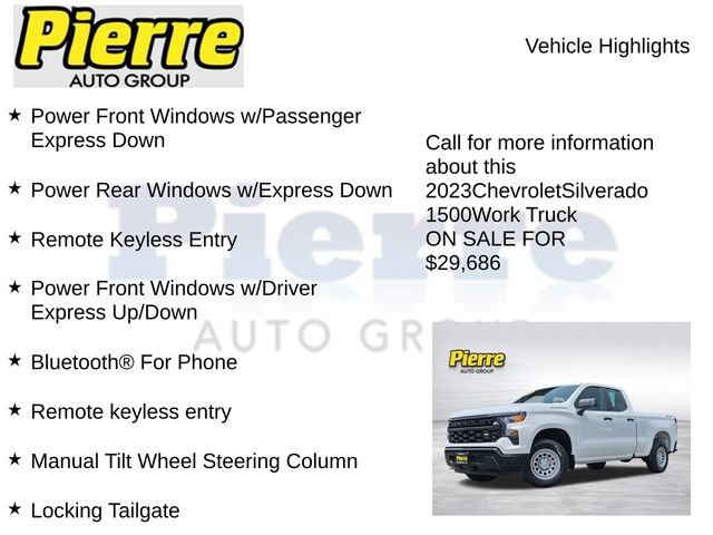 Used 2023 Chevrolet Silverado 1500 W/T AWD/4WD image 14