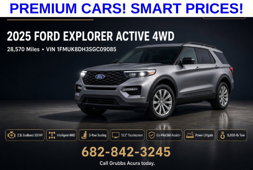 Used 2025 Ford Explorer Active