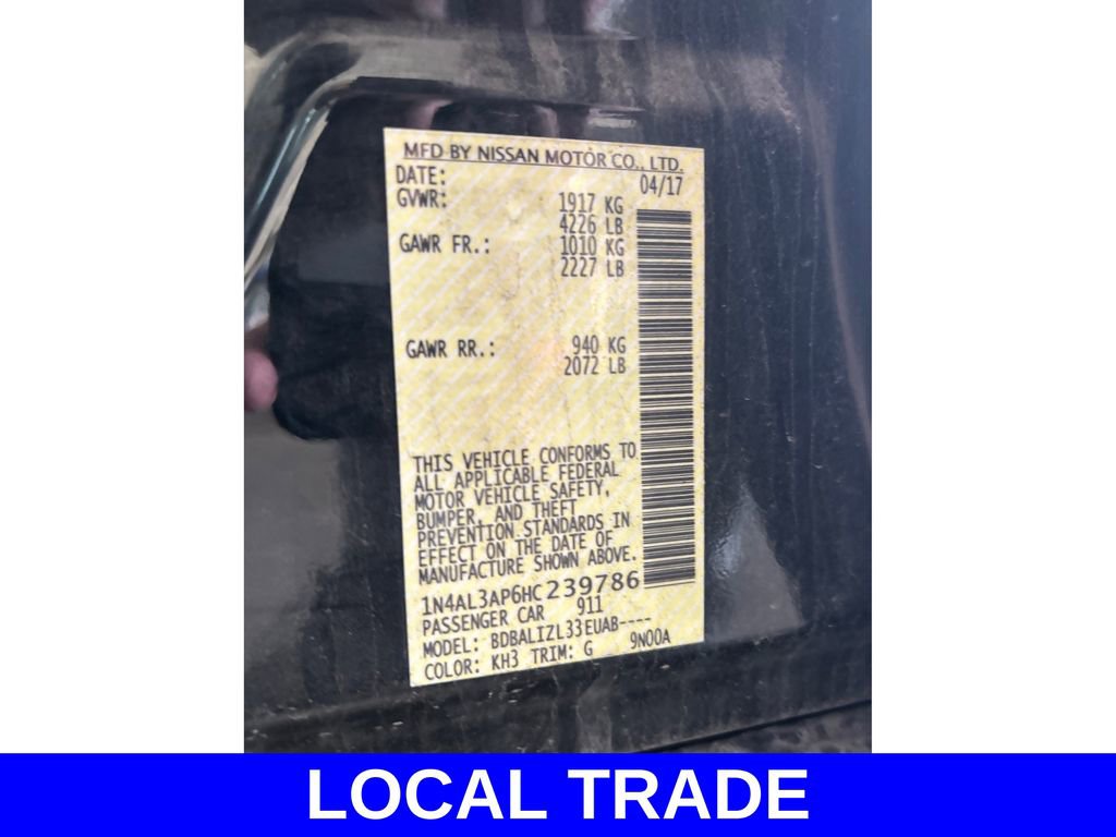 Used 2017 Nissan Altima 2.5 SV image 15