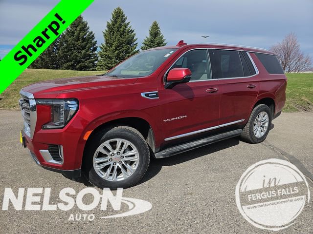 Used 2021 GMC Yukon SLT w/ Rear Media and Nav Package AWD/4WD image 1