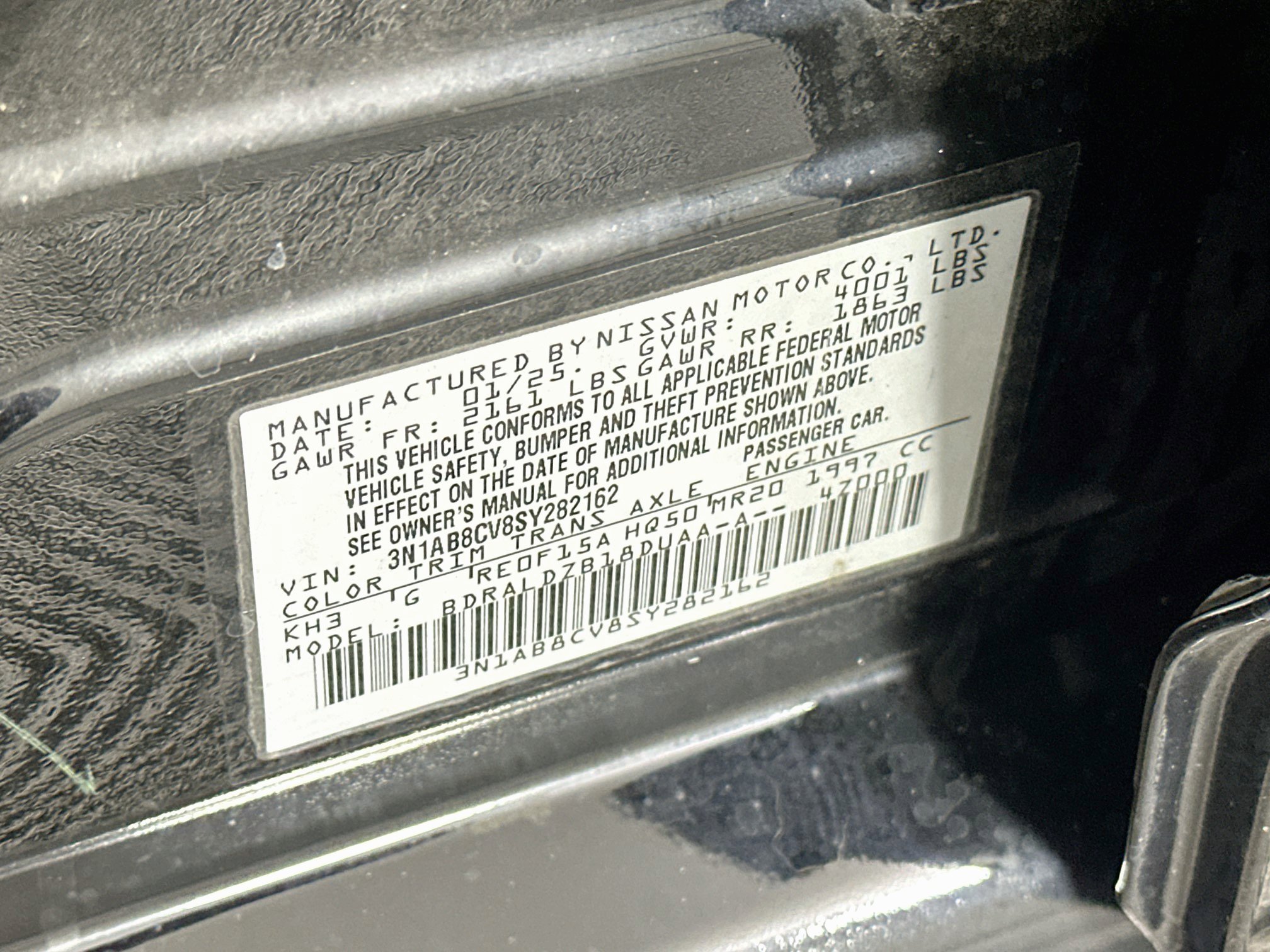 Used 2025 Nissan Sentra SV w/ All-Weather Package FWD image 12