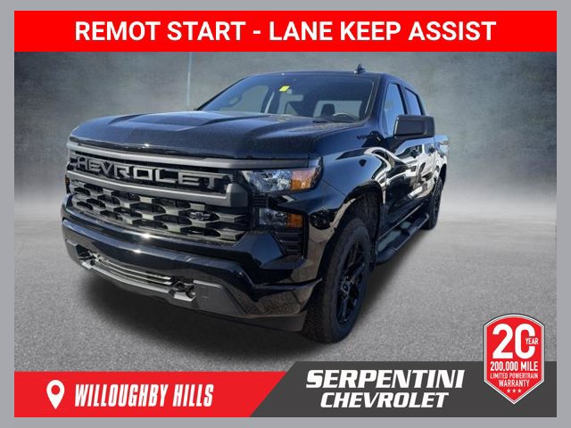 New 2026 Chevrolet Silverado 1500 Custom w/ Turbomax Blackout Package