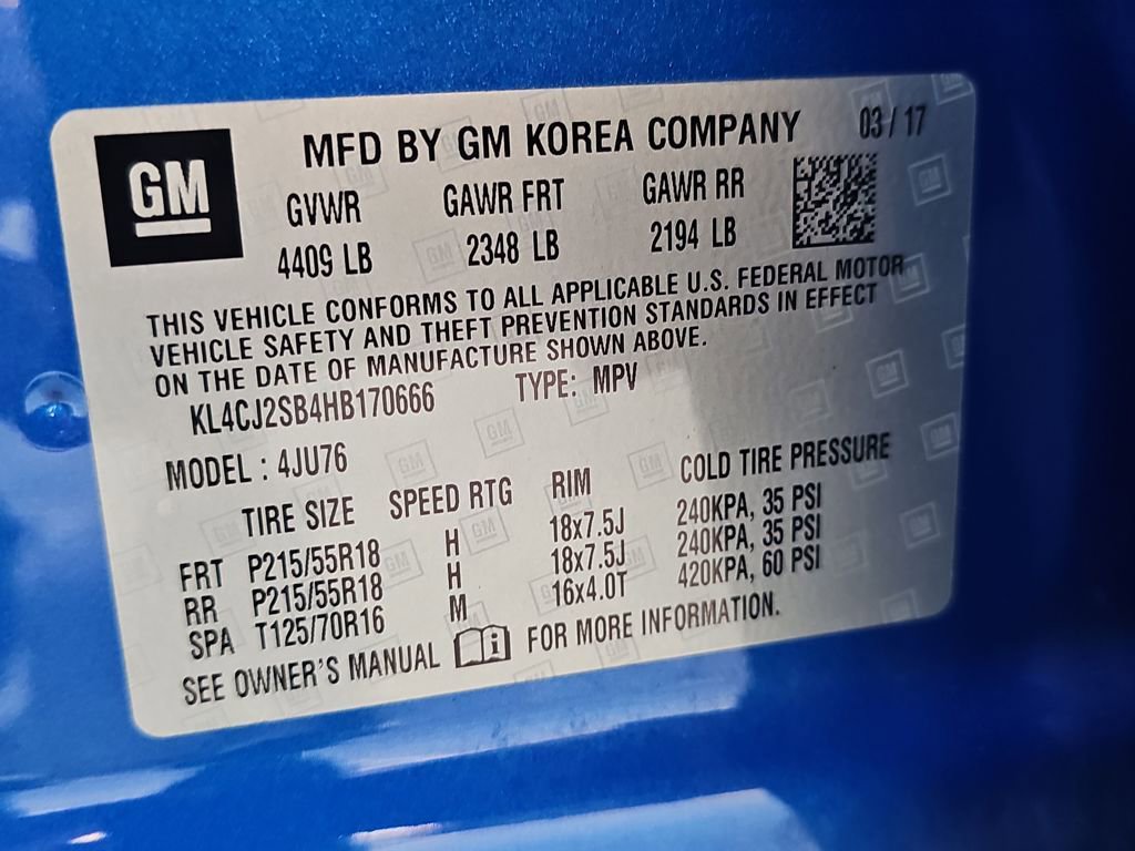 Used 2017 Buick Encore Sport Touring image 24