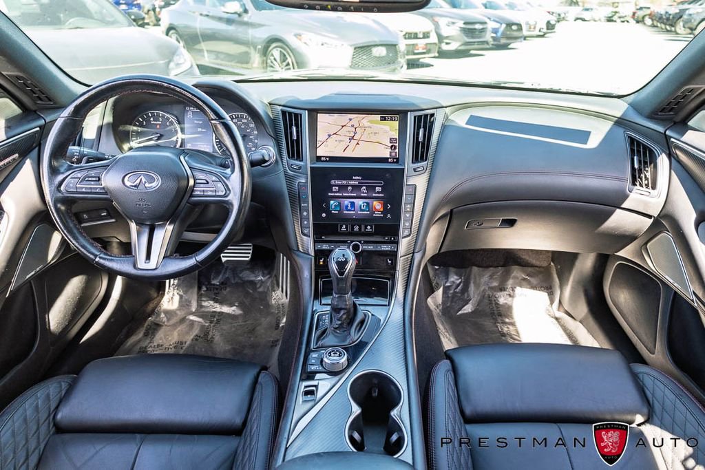 Used 2021 INFINITI Q50 Red Sport 400 w/ Proactive Package image 35
