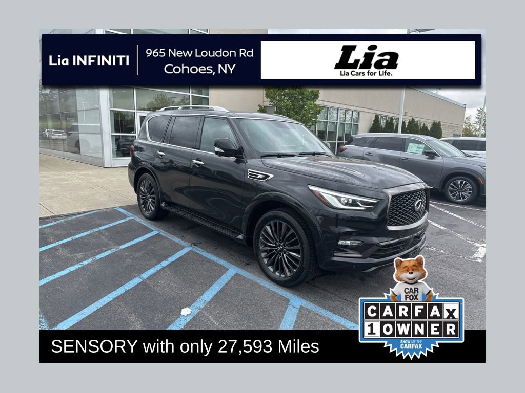 Certified 2024 INFINITI QX80 Sensory AWD/4WD image 1