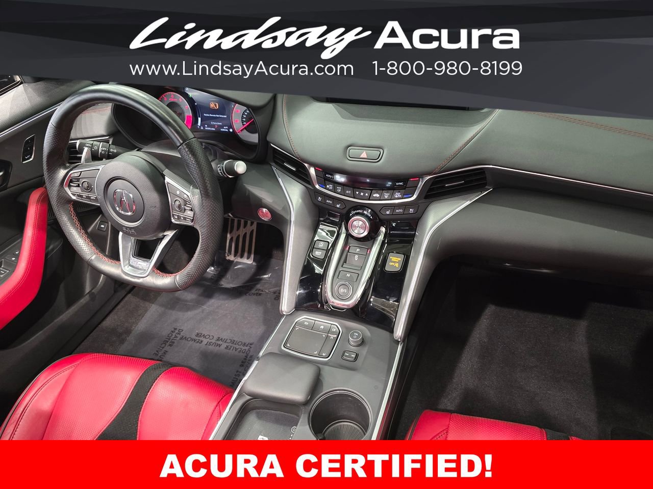 Certified 2023 Acura TLX SH-AWD w/ A-SPEC Pkg image 12