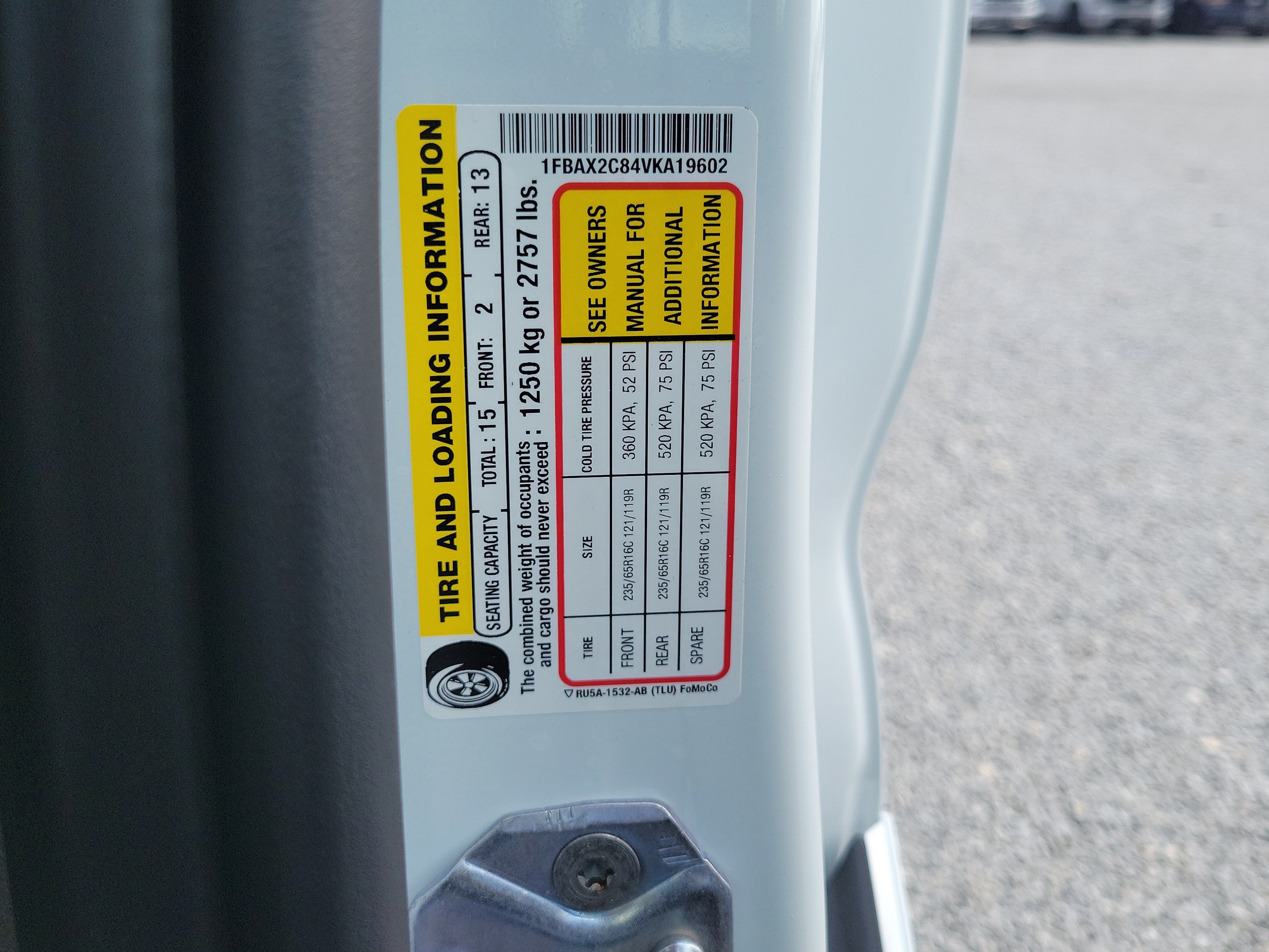 New 2027 Ford Transit 350 XL RWD image 23
