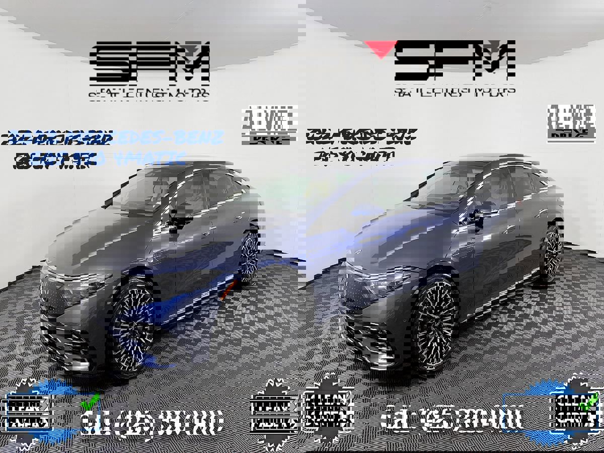 Used 2022 Mercedes-Benz EQS 580 4MATIC Sedan image 1