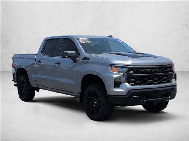 Used 2025 Chevrolet Silverado 1500 Custom Trail Boss w/ Turbomax Blackout Package AWD/4WD video 2