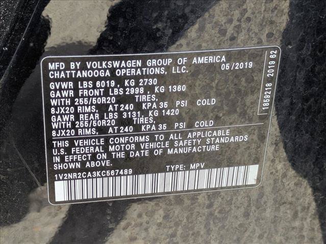 Used 2019 Volkswagen Atlas SEL Premium AWD/4WD image 20