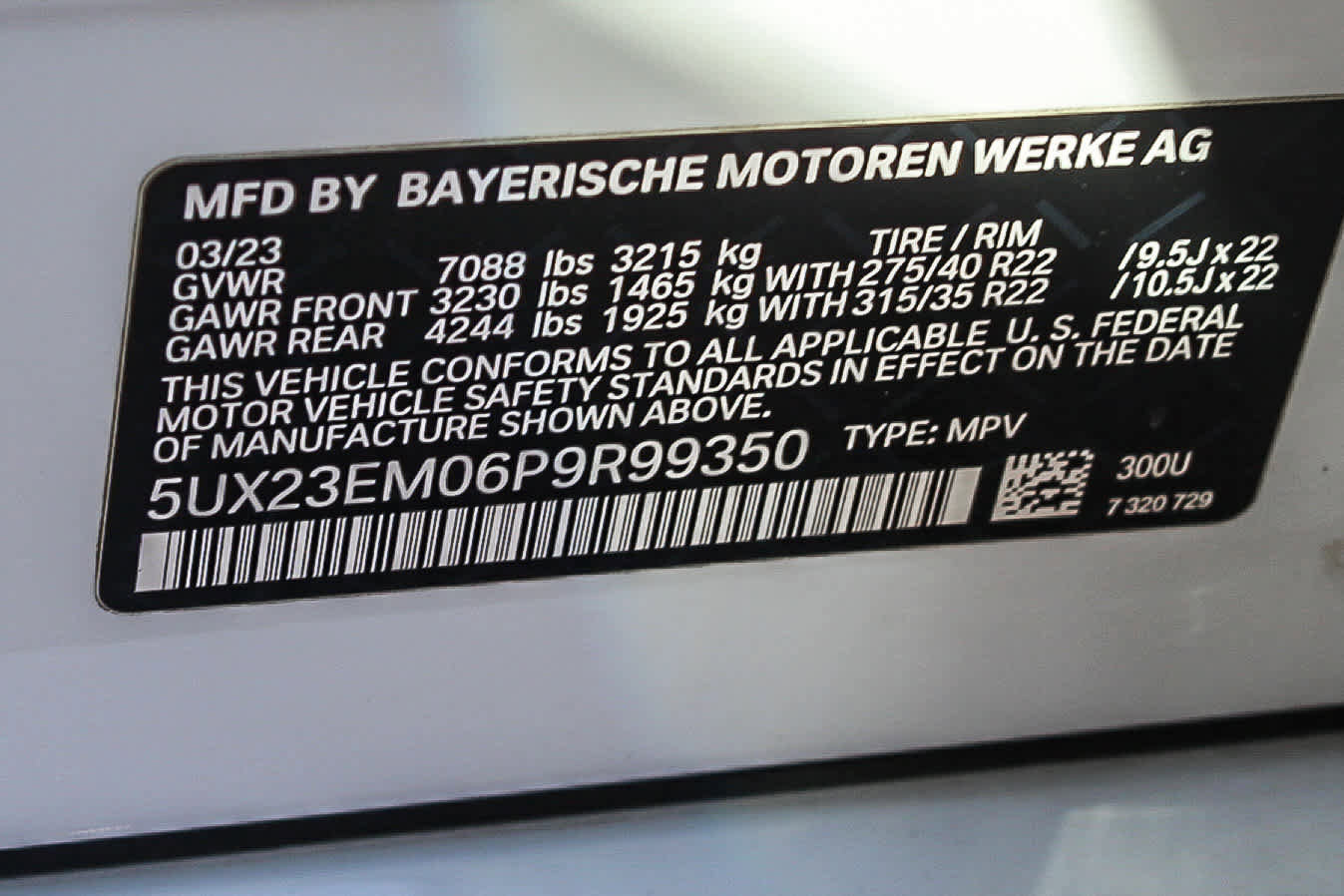 Certified 2023 BMW X7 xDrive40i w/ M Sport Package image 28