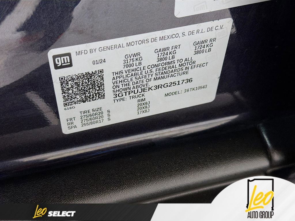 Used 2024 GMC Sierra 1500 Elevation image 32