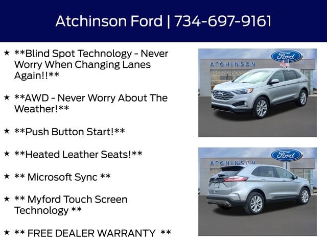 Certified 2024 Ford Edge Titanium AWD/4WD image 9