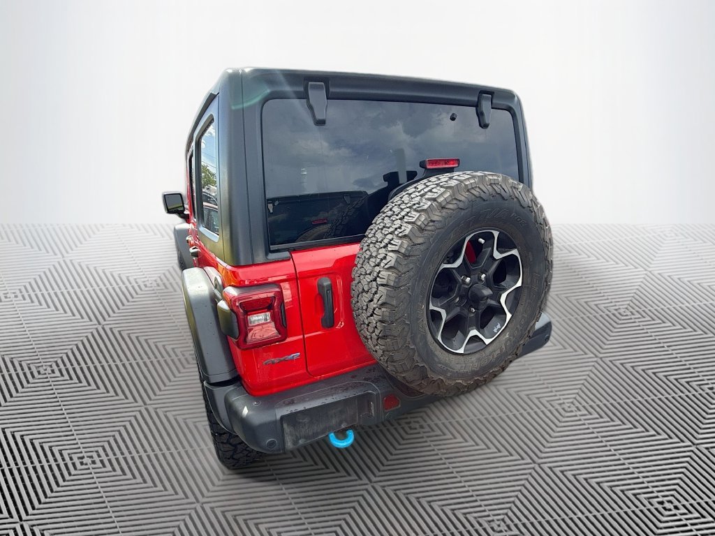 Certified 2021 Jeep Wrangler Unlimited Rubicon 4xe w/ Steel Bumper Group AWD/4WD image 9