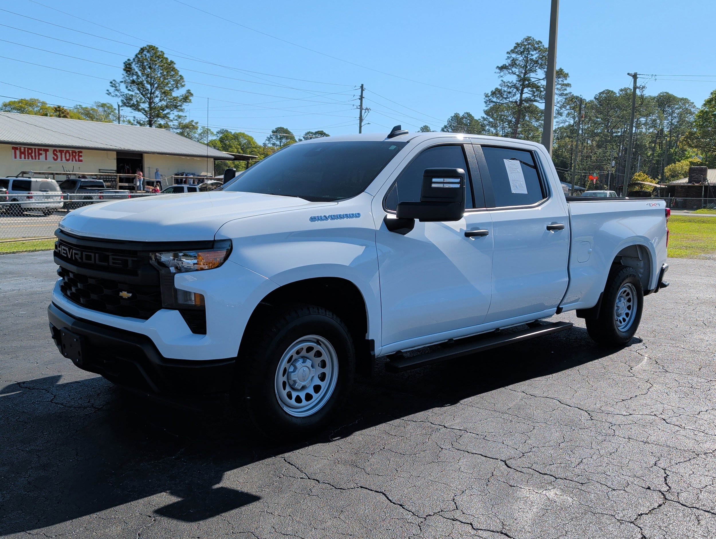 Used 2025 Chevrolet Silverado 1500 W/T w/ WT Value Package AWD/4WD image 3
