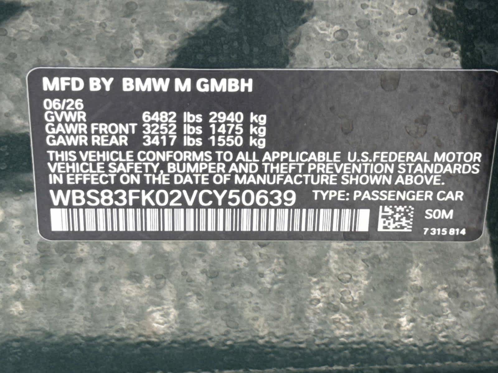 New 2027 BMW M5 w/ Carbon Package AWD/4WD image 30