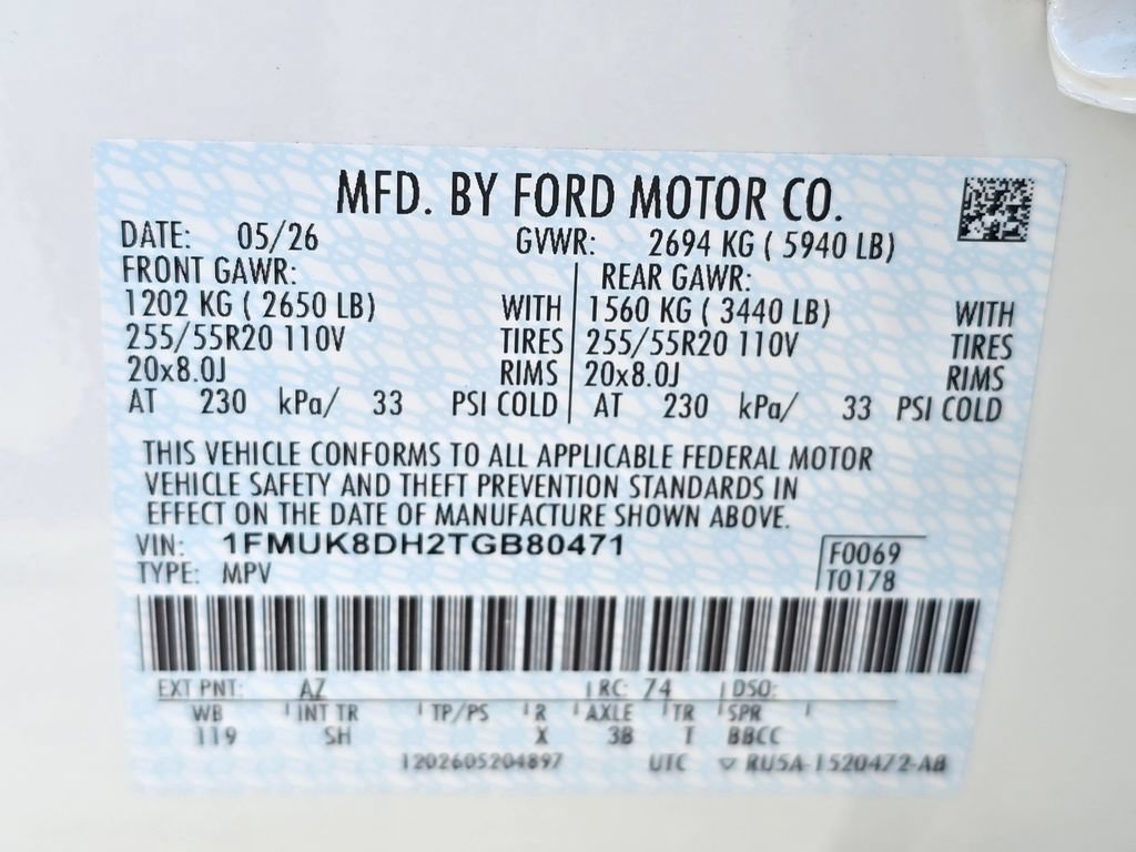 New 2026 Ford Explorer Active w/ Active Comfort Package AWD/4WD image 29