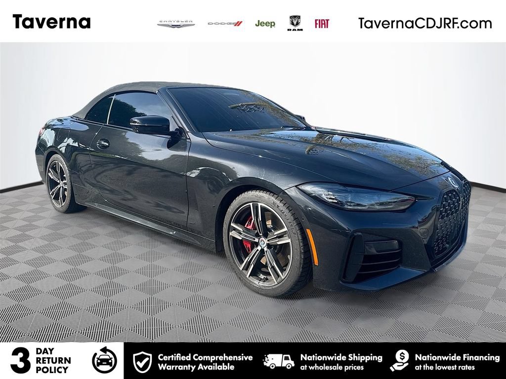 Used 2023 BMW M440i Convertible w/ Premium Package RWD image 1