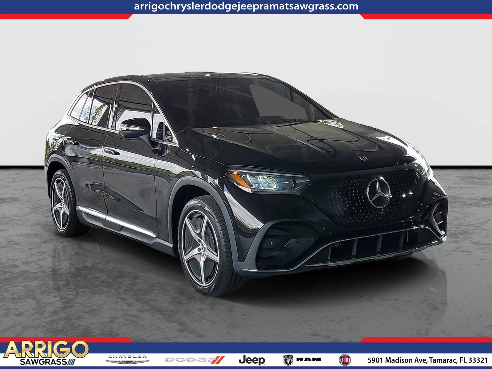 Used 2023 Mercedes-Benz EQE 350+ SUV w/ AMG Line Exterior Package video 1