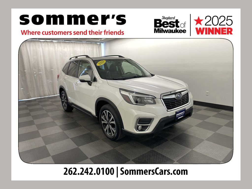 Used 2021 Subaru Forester Limited w/ Popular Package #3 AWD/4WD image 1