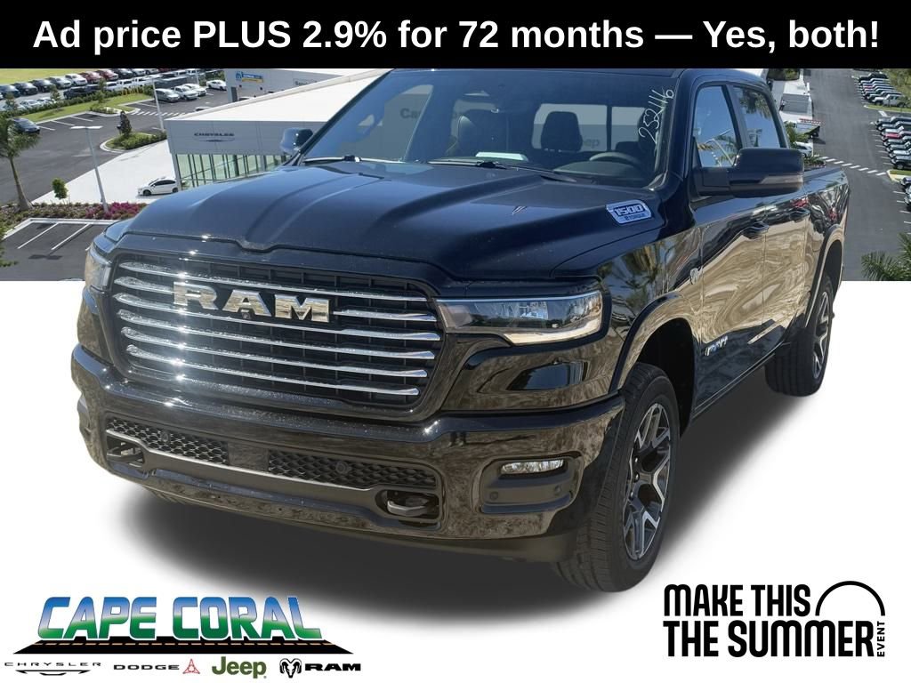 New 2026 RAM 1500 Laramie w/ Advanced Safety Group II AWD/4WD image 1