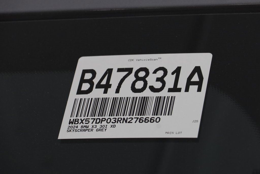 Certified 2024 BMW X3 xDrive30i w/ Premium Package w/ZPA image 27