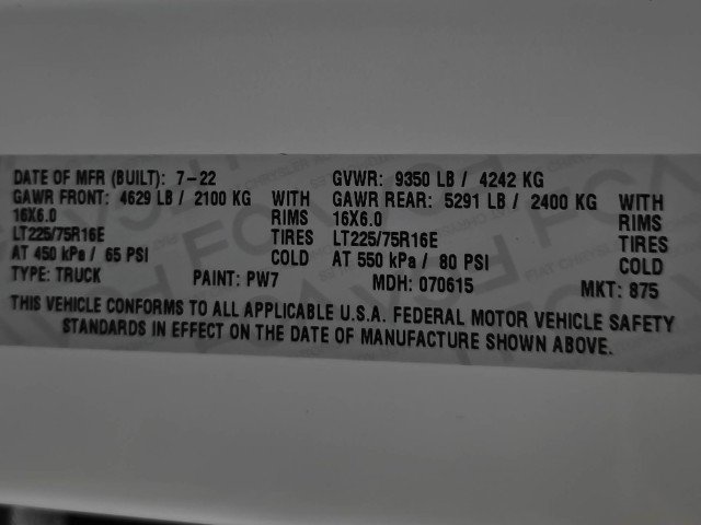 Used 2022 RAM ProMaster 3500 FWD image 33