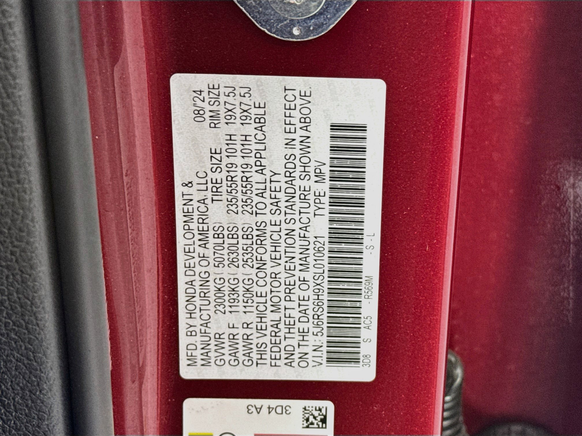 Certified 2025 Honda CR-V Sport Touring image 34