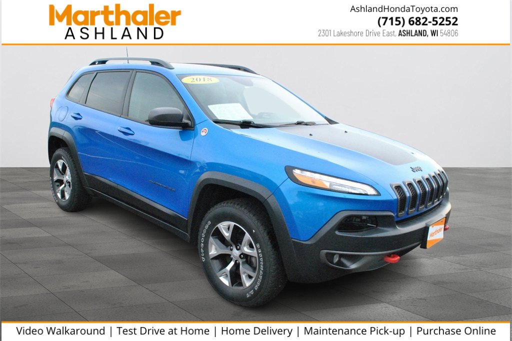Used 2018 Jeep Cherokee Trailhawk w/ Cold Weather Group