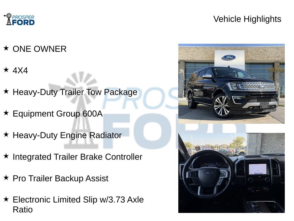 Used 2020 Ford Expedition Max Platinum AWD/4WD image 5