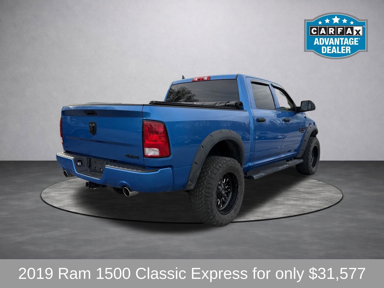 Used 2019 RAM 1500 Express w/ Hydro Blue Sport Package AWD/4WD image 3