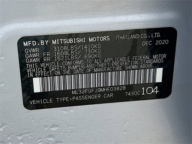Used 2021 Mitsubishi Mirage G4 ES image 25