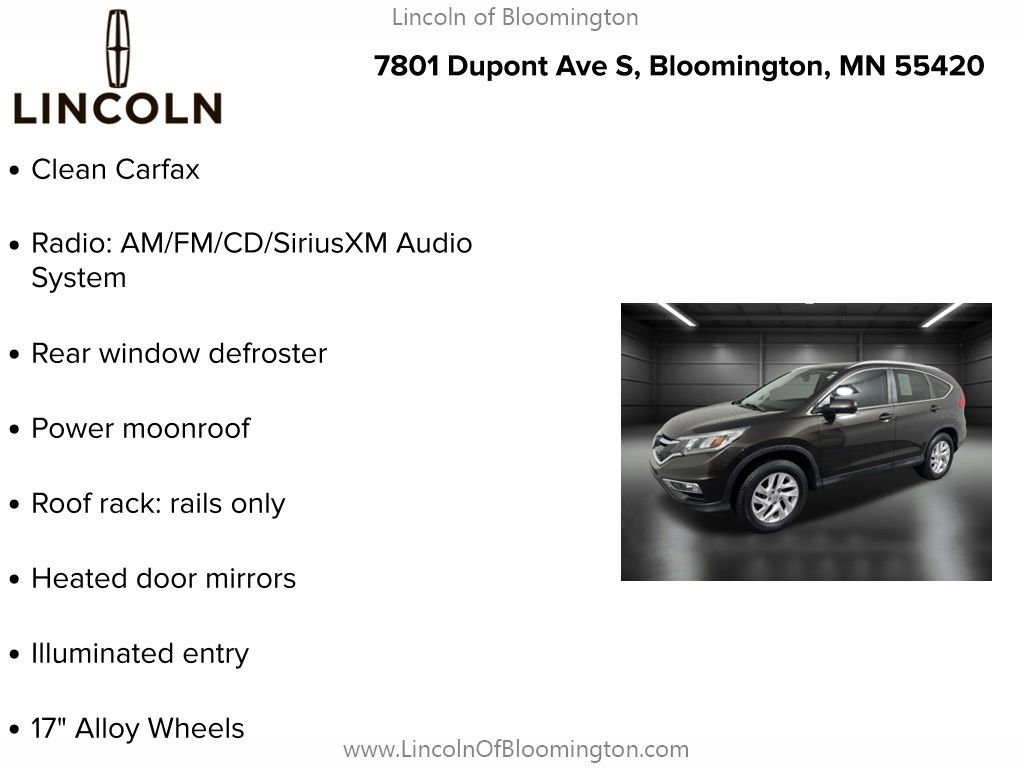 Used 2016 Honda CR-V EX-L image 4