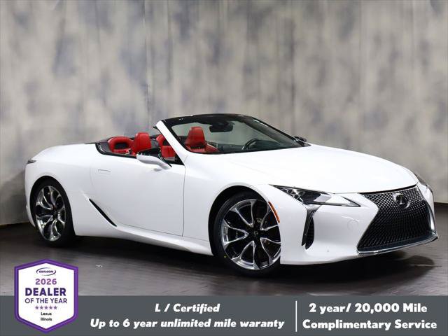 Certified 2021 Lexus LC 500 Convertible w/ Touring Package