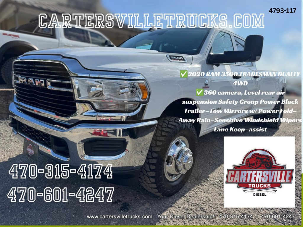 Used 2020 RAM 3500 Tradesman w/ Towing Technology Group