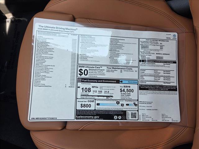New 2026 BMW i4 eDrive40 RWD image 18