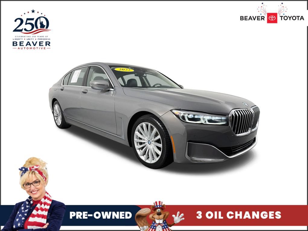 Used 2022 BMW 740i xDrive w/ Premium Package AWD/4WD image 1