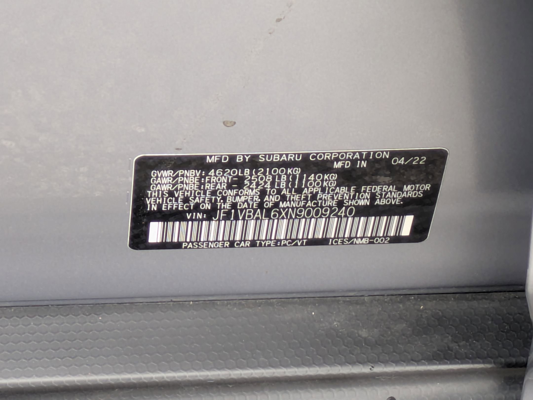 Used 2022 Subaru WRX Limited image 35