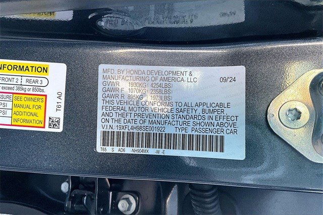 Certified 2025 Honda Civic Sport Touring image 18