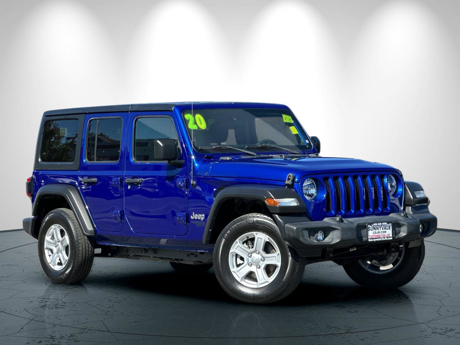 Used 2020 Jeep Wrangler Unlimited Sport S AWD/4WD image 2