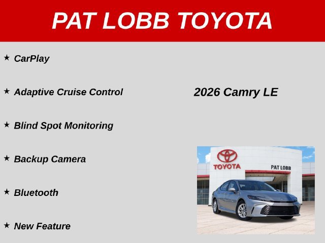 Used 2026 Toyota Camry LE FWD image 35