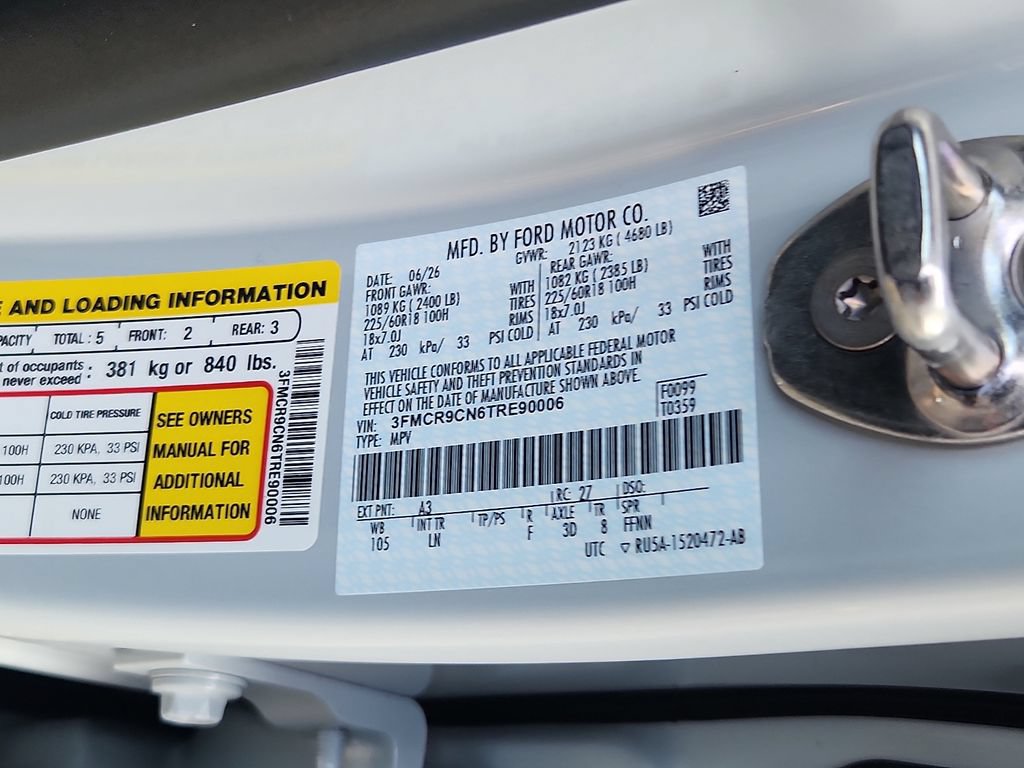 New 2026 Ford Bronco Sport Outer Banks w/ Outer Banks Tech Package+ AWD/4WD image 10