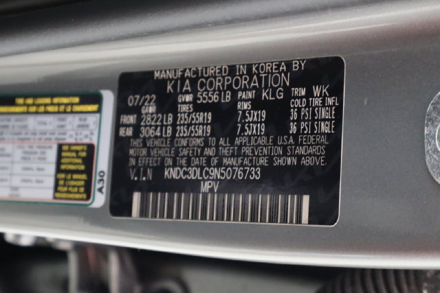 Used 2022 Kia EV6 Wind w/ Wind Technology Package AWD/4WD image 39