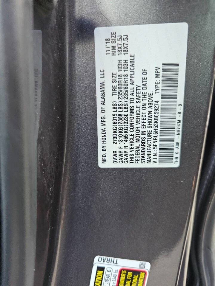 Used 2019 Honda Odyssey EX image 50
