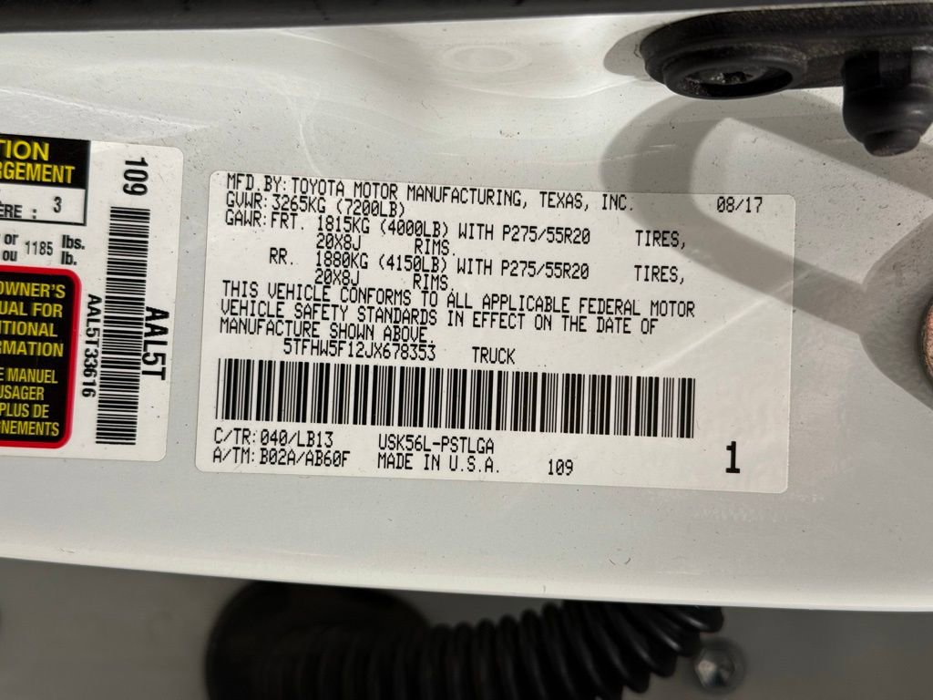 Used 2018 Toyota Tundra Limited image 32