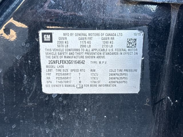 Used 2016 Chevrolet Equinox LT w/ Convenience Package AWD/4WD image 23